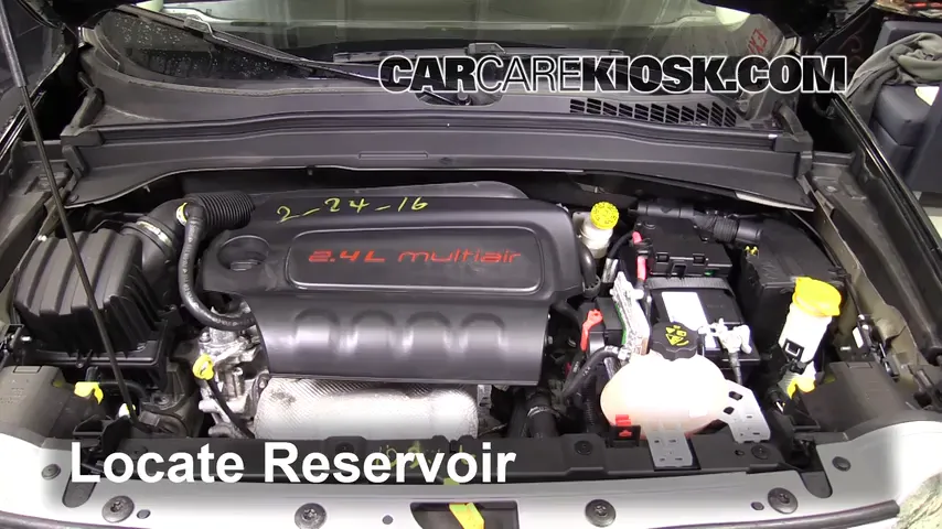 2016 Jeep Renegade Limited 2.4L 4 Cyl. Líquido limpiaparabrisas
